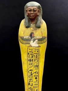 Ushabti egipcio de ISIS diosa de la curación y la magia - Diosa del amor - Imagen 1 de 5