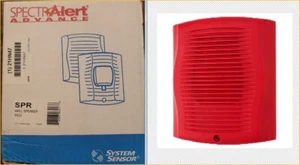 Spectralert Advance Spr Wall Speaker Red 7044 New In Open Box! - Picture 1 of 7