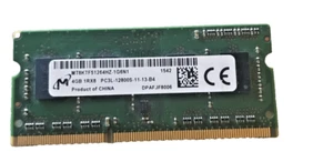 Micron 4GB SO-DIMM DDR3 SDRAM MT8KTF51264HZ-1G6N1 LAPTOP MEMORY - Picture 1 of 1