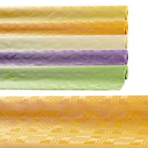 "Paño de mesa damasco" rollo de papel mantel estampado de damasco elección de color 8mx100cm - Imagen 1 de 6