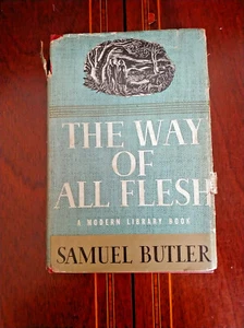THE WAY OF ALL FLESH SAMUEL BUTLER  VINTAGE MODERN LIBRARY #13 HCDJ NF/VG- - Picture 1 of 6