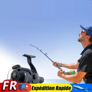Fishing Spinning Reel 5.1/1 Gear Ratio Metal Spool Carp Fishing Reel (Blue) - Photo 1/7