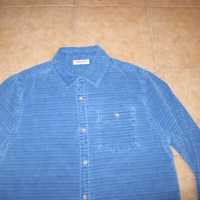 ROLLAS  mens velvet shirt Sz-M-L New Authentic - Image 1 of 4