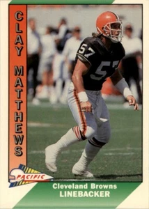 1991 Pacific Clay Matthews #82 - Picture 1 of 2