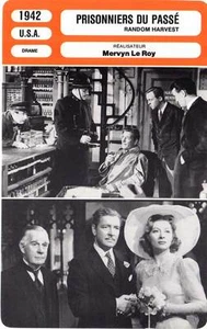 KINOKARTE: GEFANGENE DES PASSES - Colman, Garson, Le Roy 1942 Random Harvest - Bild 1 von 1