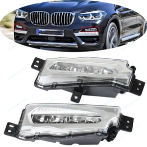 Front Bumper Fog Driving Light Assembly l For BMW X3 G01 X4 G02 2018-2020,L&R - Picture 1 of 7