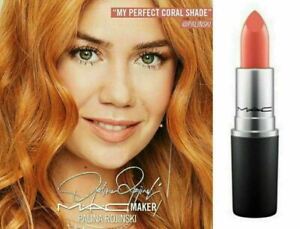 Mac Satin Lipstick Limited Edition @PALINSKI Maker Palina Rojinski Coral Peach