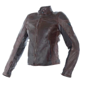Jacket DAINESE MIKE PELLE LADY LEATHER JACKET DAINESE DARK BROWN - Picture 1 of 3
