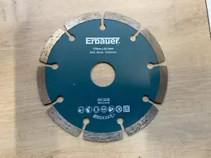Erbauer Mauerwerk segmentierte Diamanttrennscheibe - 115 mm x 22,2 mm - Bild 1 von 1