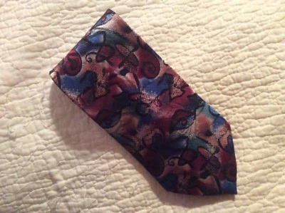 BRITTANIA - Diseño abstracto azul/marrón/aqua/negro - 4” de ancho - Hecho en polietileno EE. UU. Foto 1 de 3