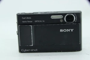 SONY Cyber Shot DSC-T10 7.2MP 3.0x Compact Digital Camera Black F/S From JAPAN - Picture 1 of 9