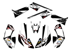 2008-2018 DS 70/90 13 FLY Black Senge Graphics Kit Compatible with Can-Am - Picture 1 of 7