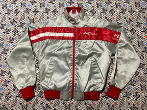 MAC Tools Performance Team Men's M Silver VTG Satin Jacket - Picture 1 of 6