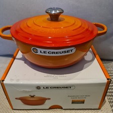 Vaso per zuppa Le Creuset firma ghisa 26 cm - colore vulcanico - NUOVO!