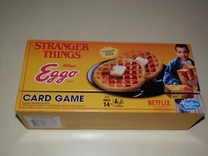 Netflix Merch Stranger Things Eggo Card Game Hasbro Gaming - Picture 1 of 7