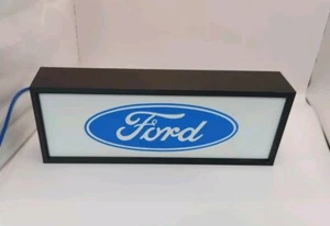 Scatola luminosa logo Ford (stampata 3d) - Foto 1 di 4