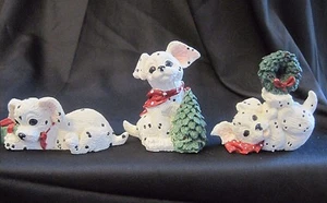 Enesco Christmas Dalmatiner 3 Welpen Kathy Wise 1993 - Bild 1 von 7
