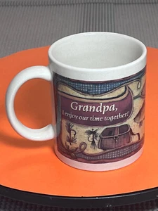 gift coffee mug grandpa i enjoy our time together new in box - Picture 1 of 8