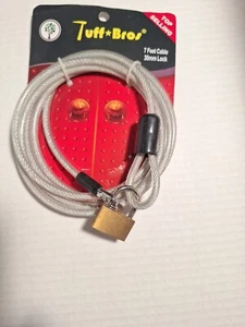 Tuff Bros 7 Fuß Kabel mit 30mm Schloss - Bild 1 von 4