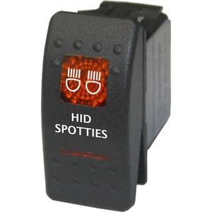 HID SPOTTIES 592O Rocker Switch 12V ON OFF SPST ATV auto 20 amp - Imagen 1 de 1