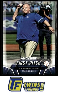 Aggiornamento Topps 2024 #FP-6 Andy Reid primo lancio - Foto 1 di 2