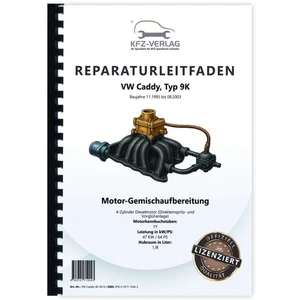 VW Caddy 9K 1995-2003 Diesel Einspritz- Vorglühanlage 64 PS Reparaturleitfaden - Bild 1 von 8
