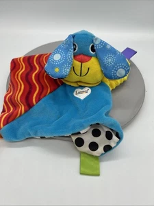 Lamaze coperta di sicurezza colorata/bianca e nera a pois cane peluche Lovey - Foto 1 di 4