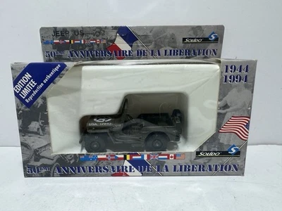 Solido 50th Anniversary of the Liberation of France 449411 Jeep US Military NIB - Image 1 of 4