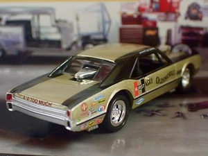 1967 Oldsmobile 442 Hurst Harry Olds 7.0L V8 Twin Engine Dragster 1/64 Scl LE T - Picture 1 of 5