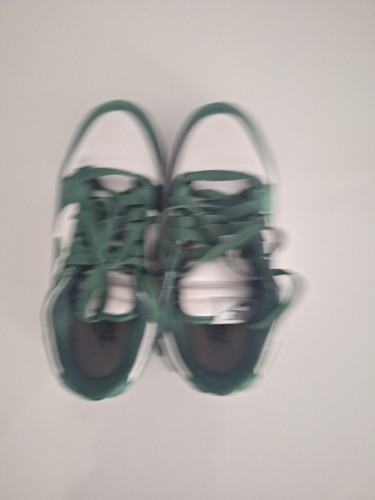 Nike Air Dunk verde bianco raso