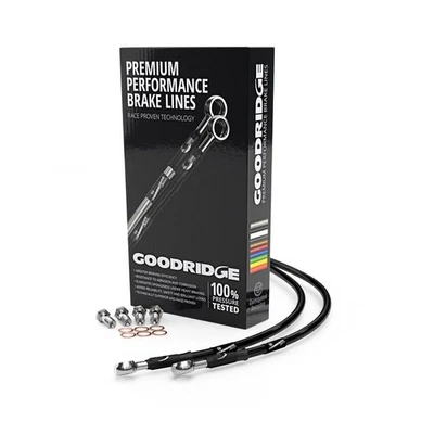 Braided Brake Line Front Front for KAWASAKI ZX-10R Ninja ABS 2022 2023 2024 2025 - Image 1 of 3