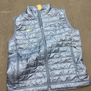 NWT Patagonia Mens XL Nano Puff Vest Insulated 84242 Navy SP22 w/Company Logo - Picture 1 of 5