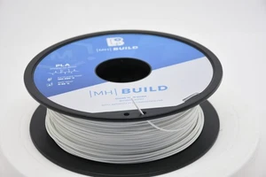 MatterHackers MH Build 1.75mm PLA 3D Printing Filament 1 KG - White USED - Picture 1 of 11