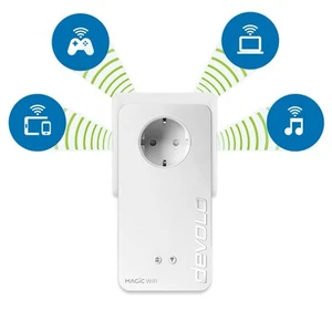 Devolo Magic 2 WiFi Next Addition Adapter - White - Plug & Play (EU PLUG!) - Picture 1 of 6