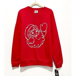 NUEVO CON ETIQUETAS: Pacific & Co - Sudadera para mujer Santa, roja y blanca, de gran tamaño (M) - Imagen 1 de 4