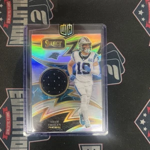 2024 Adam Thielen Select Sparks Prizm Patch /149 #S-ATN NFL Carolina Panthers - Picture 1 of 2