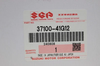 2006 - 2024 SUZUKI GSXR GSX-R 600 750 OEM IGNITION SWITCH & 2 KEYS 37100-41G12 Foto 1 de 4