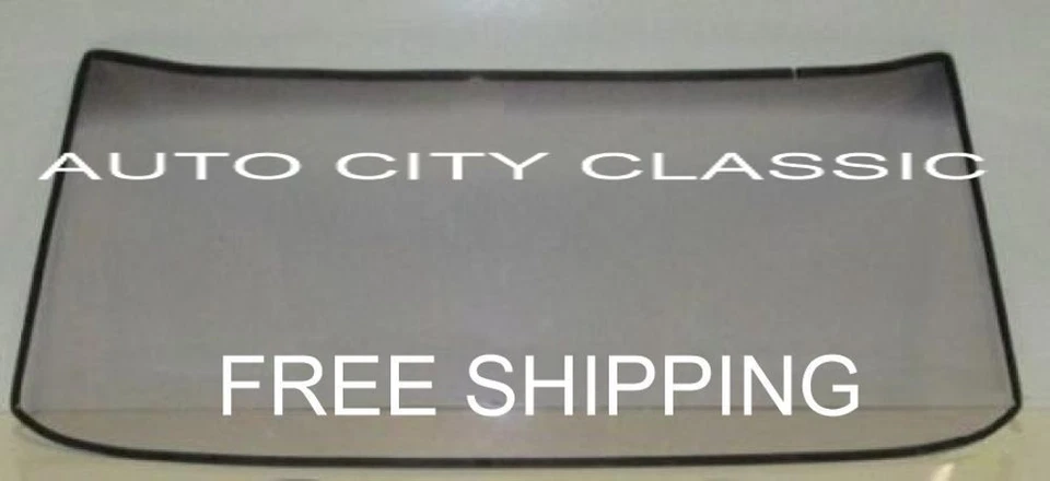 Vidrio parabrisas 1967 1968 Mercury Cougar 2 puertas techo rígido gris con banda de sombra Foto 1 de 4