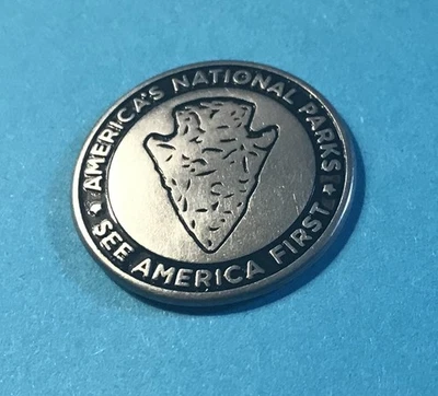 RARE & Discontinued WNPA Arrowhead Token - Image 1 of 2