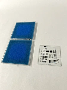 Edmund Optics 3" x 3" Positive, USAF 1951 Auflösung Zielscheibe - Bild 1 von 4