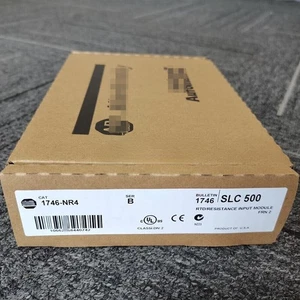New Factory Sealed 1746-NR4 SER B SLC 500 RTD Resistance PLC Module 1746-NR4 - Picture 1 of 2