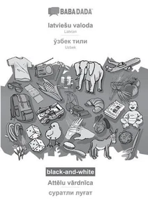 latviesu valoda - Uzbek (in cyrillic script), Attlu vrdnca, BW: BABADADA Latvian - Picture 1 of 1