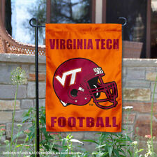 Virginia Tech Hokies Football Helmet Garden Flag and Yard Banner