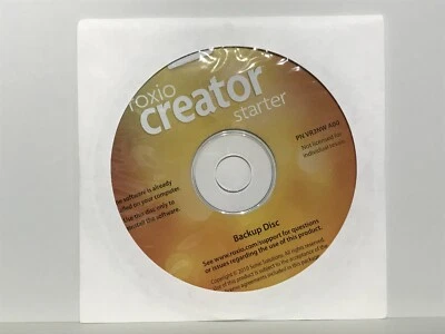 ROXIO CREATOR STARTER BACKUP DISC Sealed BRAND NEW! - Image 1 of 2