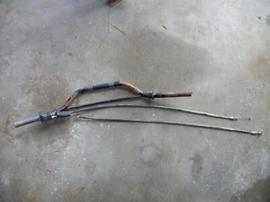 1984 1985 Honda XR200R XR250R Handlebar Throttle Cable Handle Bar - Picture 1 of 5