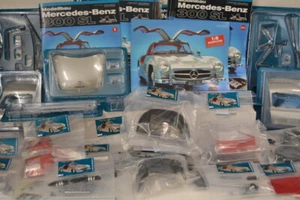 Mercedes-Benz 300 SL Eaglemoss 1:8 Bauteil / Begleitheft Ausgabe 1 - 101 Auswahl - Bild 1 von 189