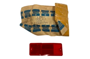 1970 Dodge Monaco Polara Rear Left Side Marker Light Lamp Red Lens 3420869 NOS - Picture 1 of 8