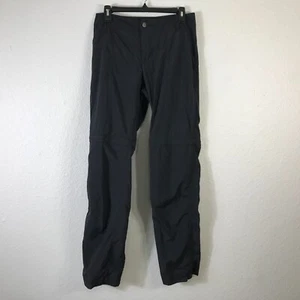 Columbia Silver Ridge Convertible Pants Womens 6 Black Omni Shade Zip Offs - Picture 1 of 12