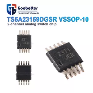 TS5A23159DGSR VSSOP-10 interruttore analogico a 2 canali chip IC - Foto 1 di 9