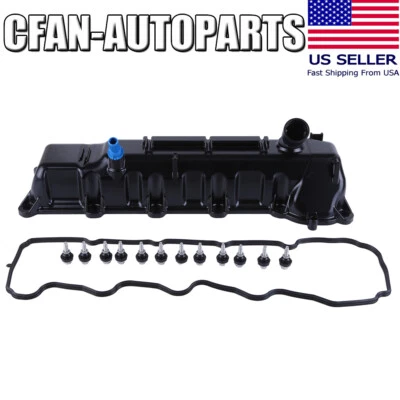 Cubierta de válvula de aluminio para 09-13 RAM 1500 08-11 Dakota 08-09 Grand Cherokee 4,7 L Foto 1 de 4